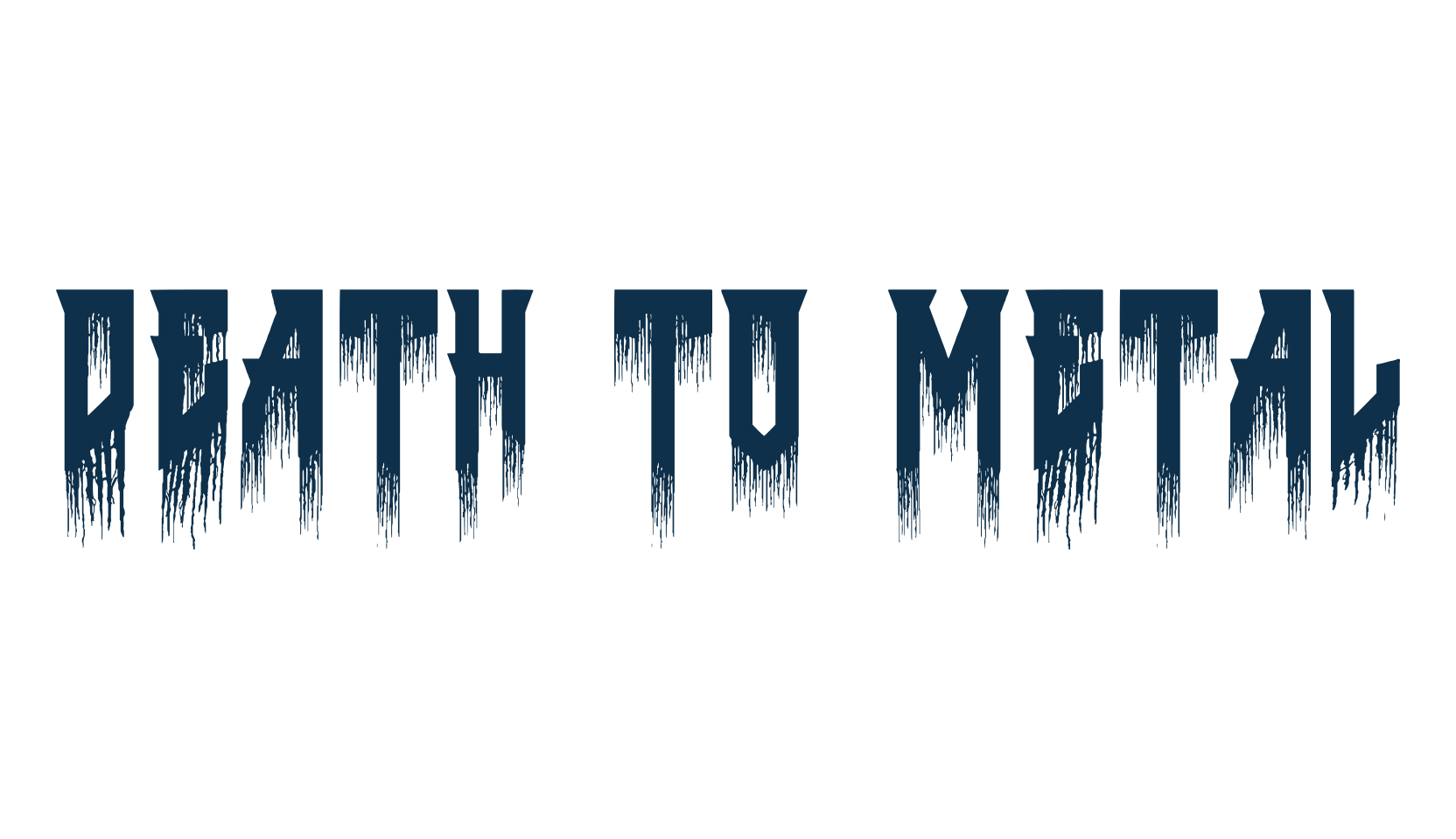 Death to Metal, holiday halloween fancy decorative horror font preview