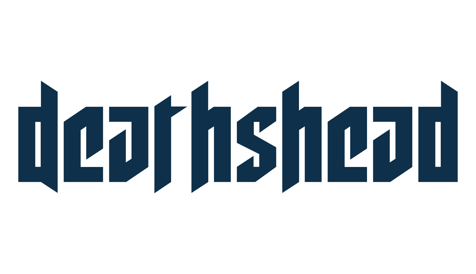 Deathshead, gothic modern font preview
