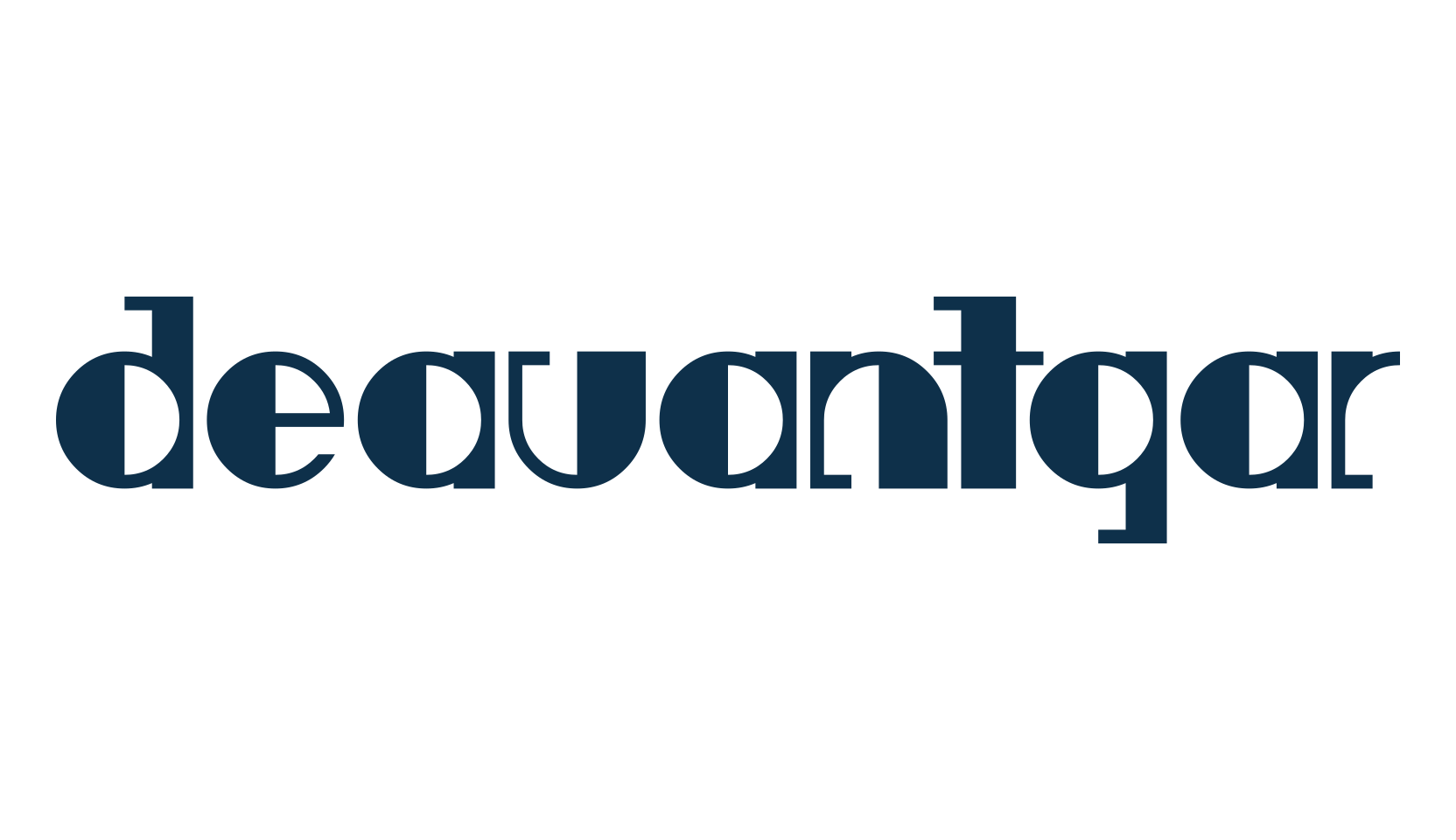 Deavantgar, retro font preview
