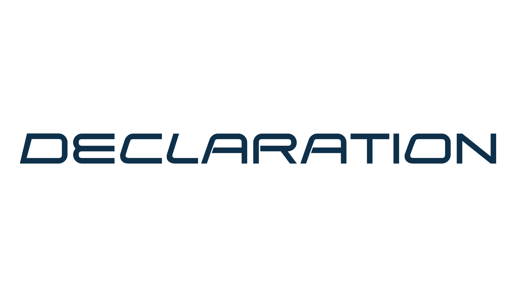 Declaration, various font preview