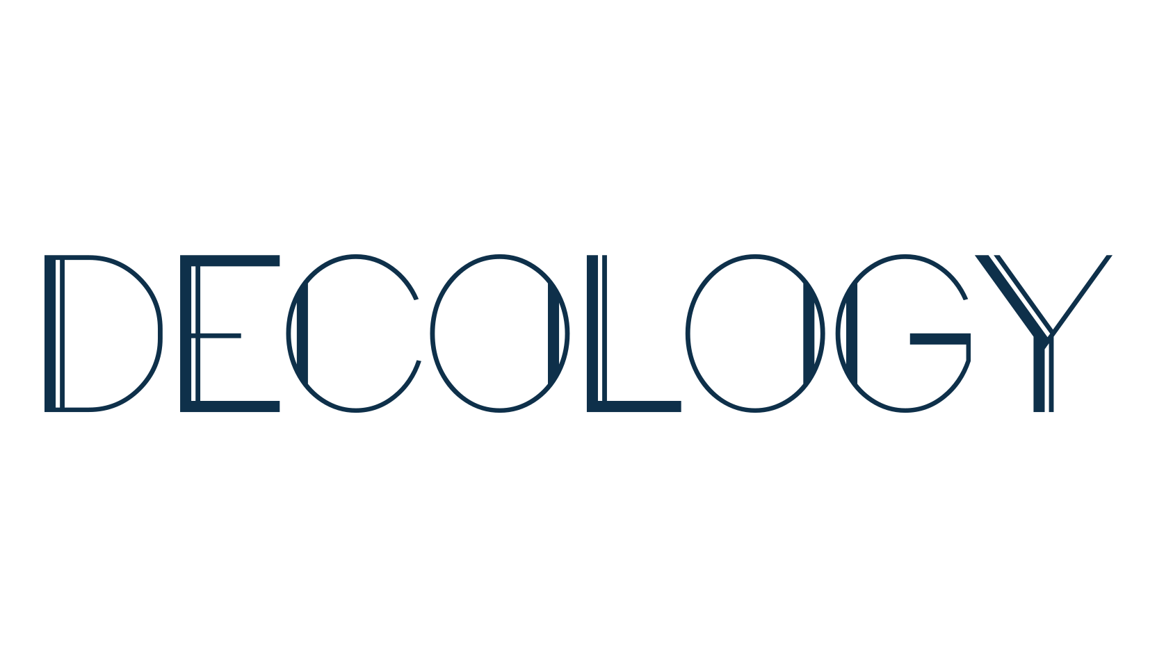 Decology, fancy retro decorative font preview