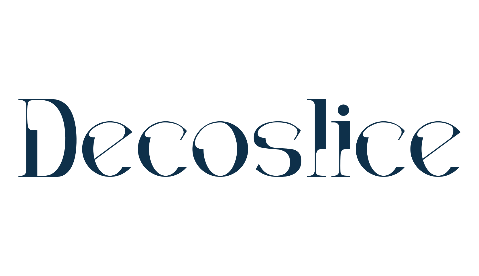 Decoslice, serif font preview