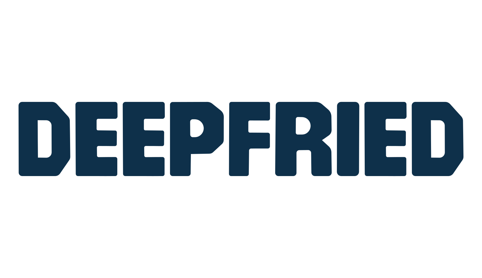 Deepfried, fancy various basic font preview