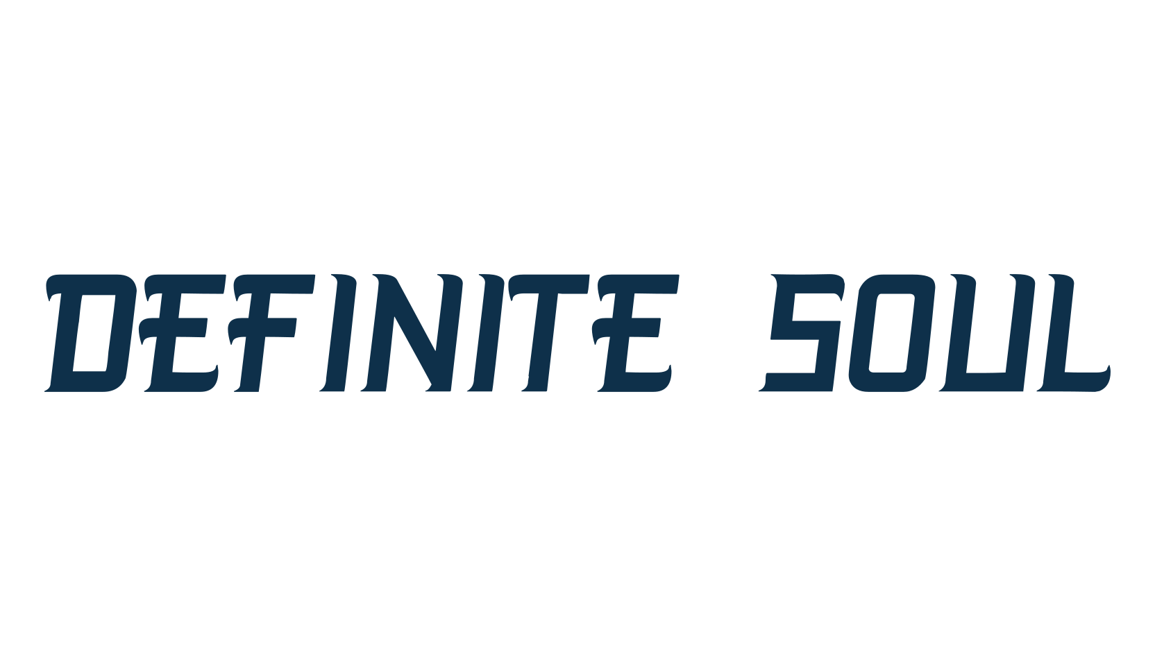 Definite Soul, fancy various basic font preview