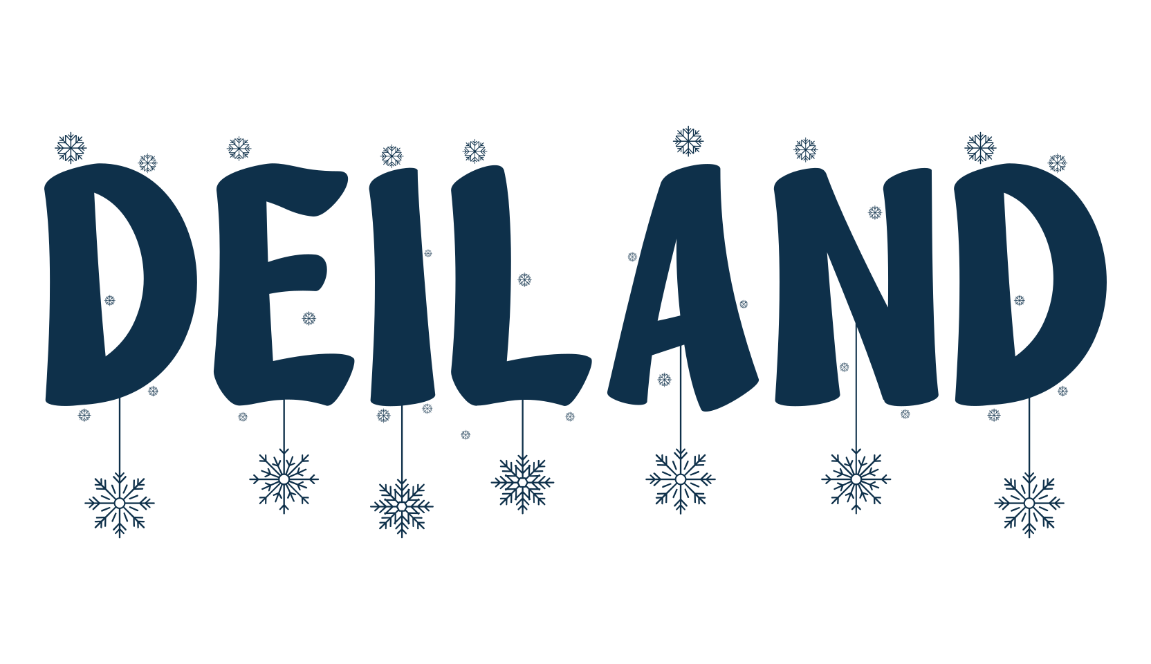 Deiland, fancy decorative font preview