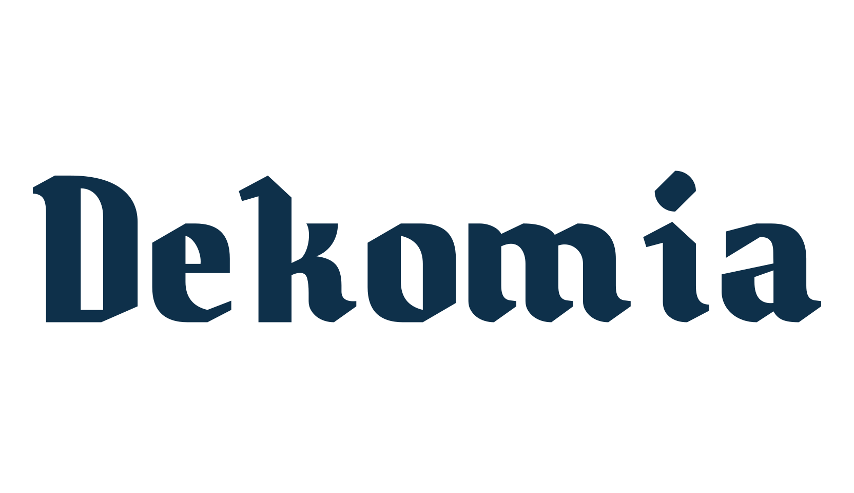 Dekomia, modern font preview