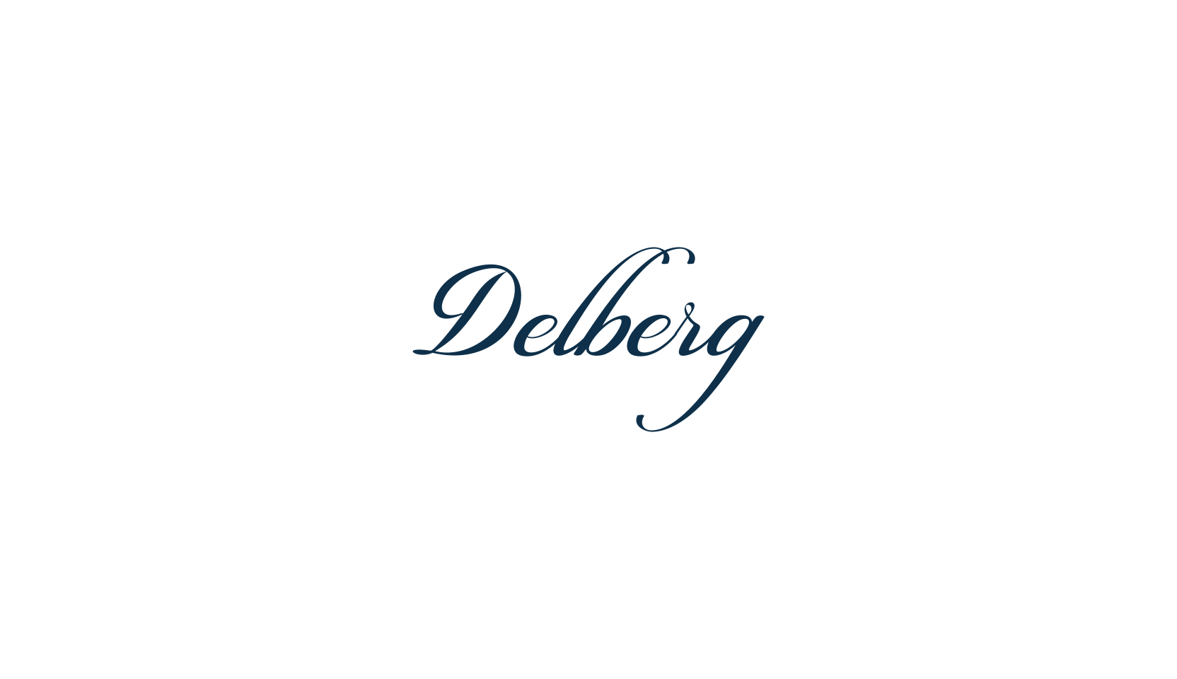 Delberg, script calligraphy fancy decorative font preview