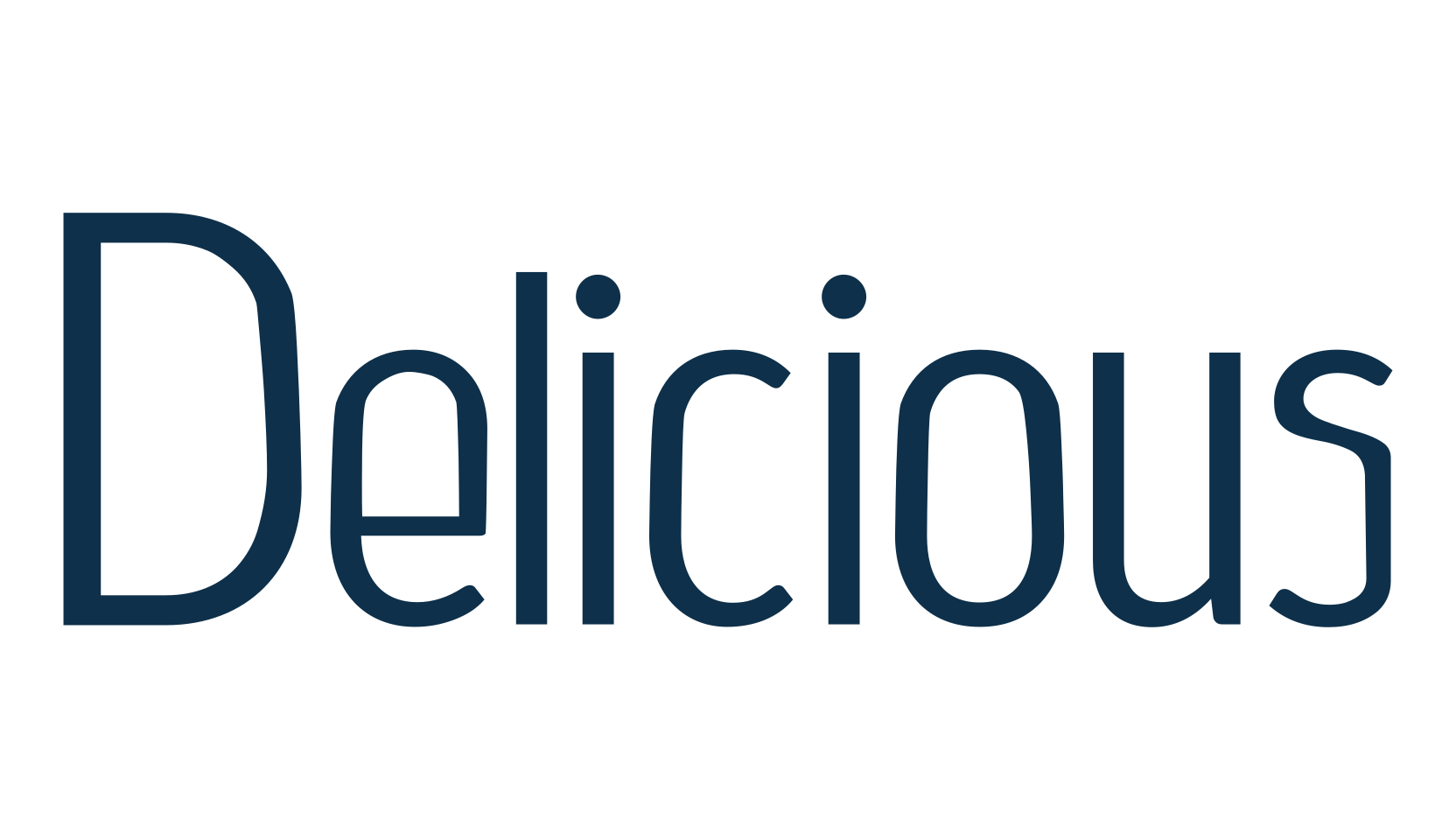 Delicious, basic sans serif font preview