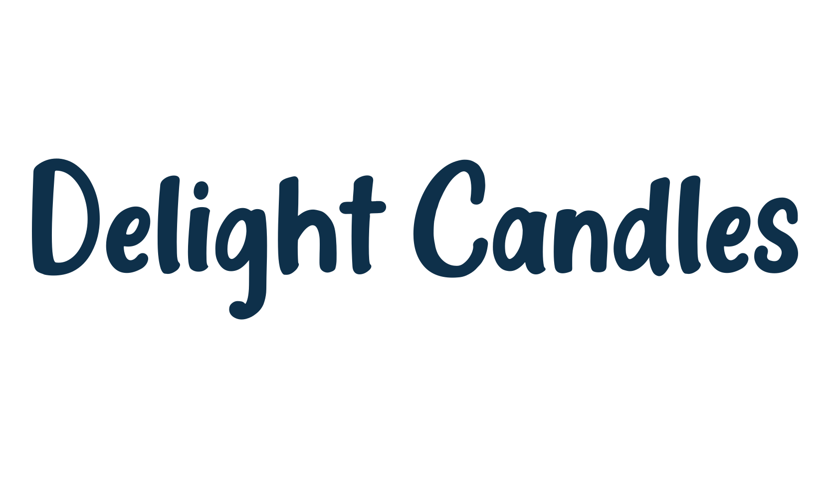 Delight Candles, fancy cartoon decorative font preview