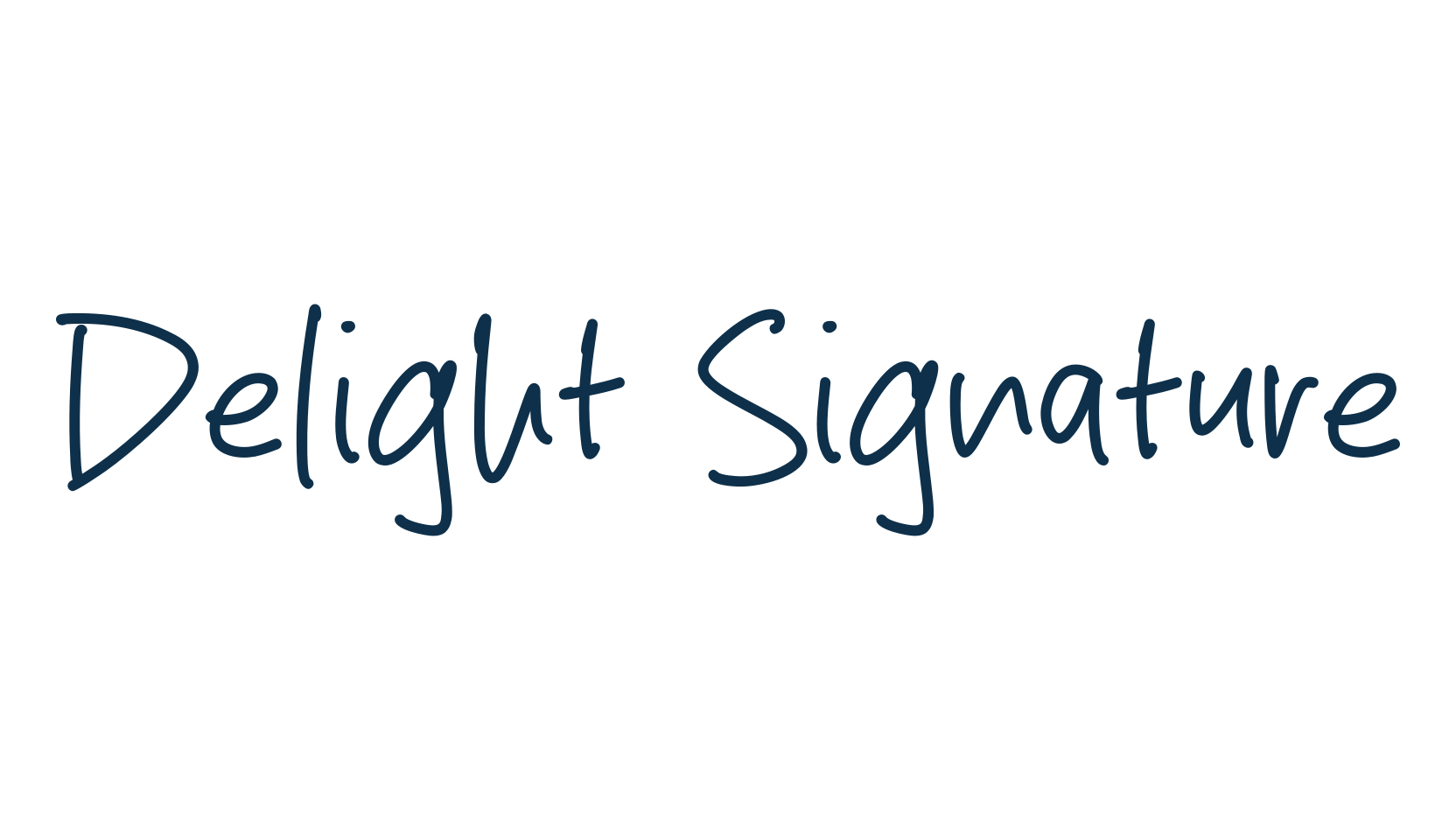 Delight Signature, script handwritten fancy decorative calligraphy font preview