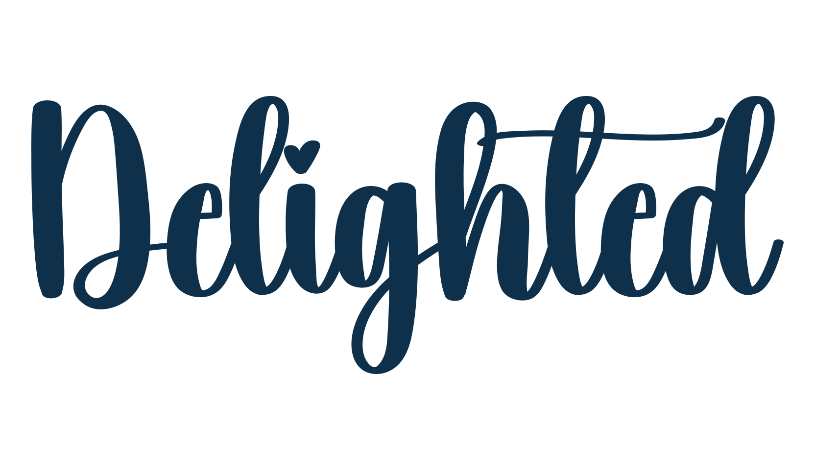 Delighted (delighted-2), display market font preview