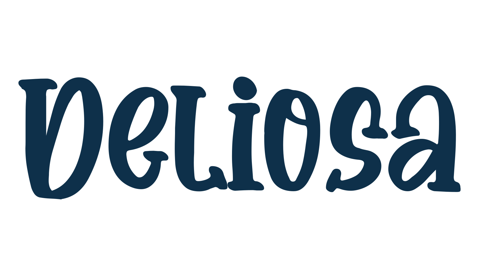 Deliosa, display market font preview