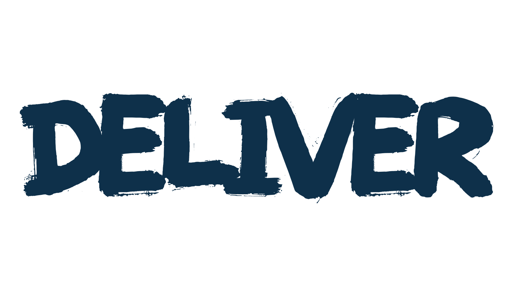 Deliver, script brush fancy decorative calligraphy font preview