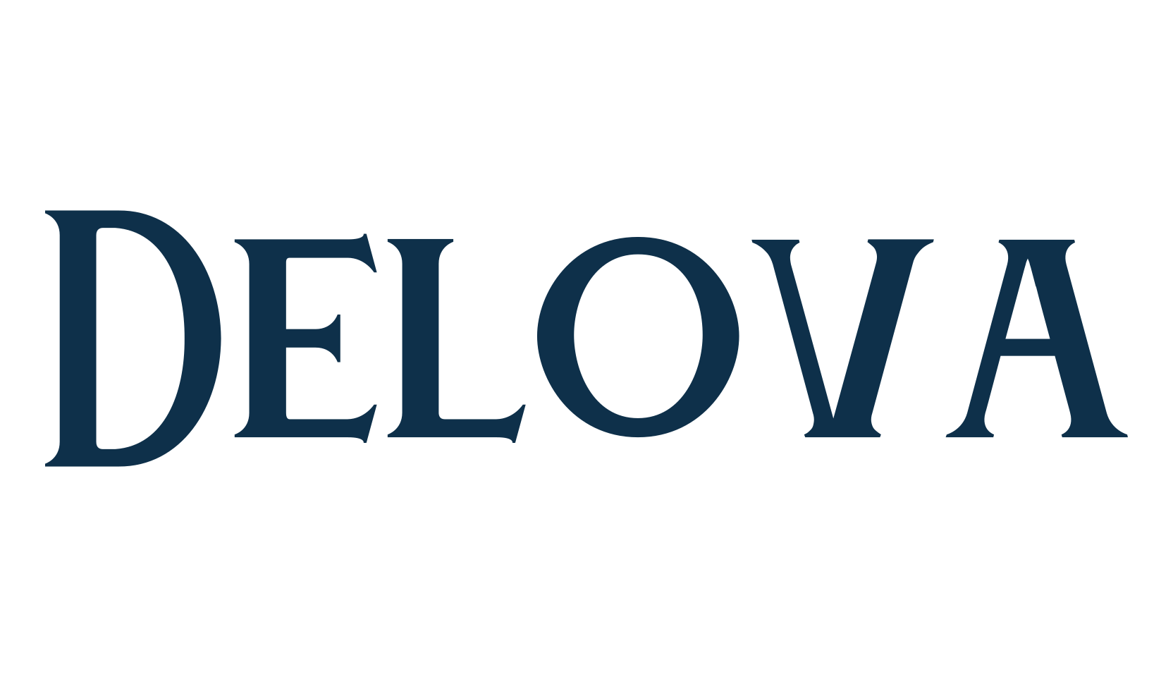 Delova, fancy retro decorative font preview