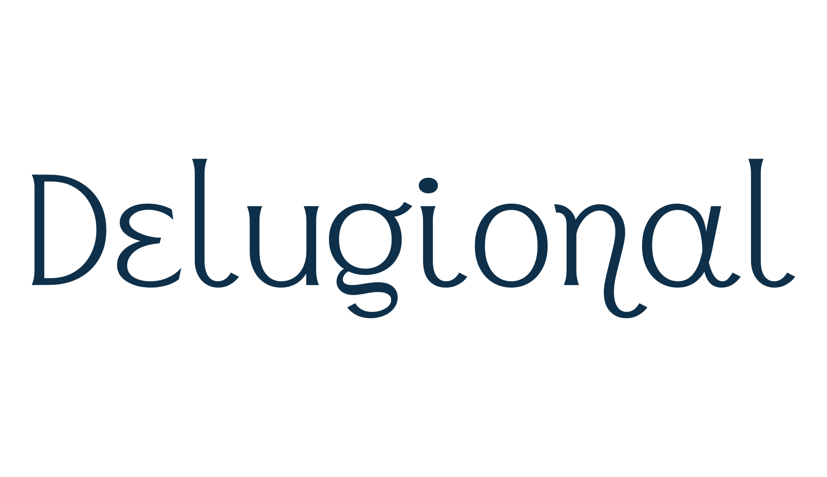 Delugional, roman, greek font preview