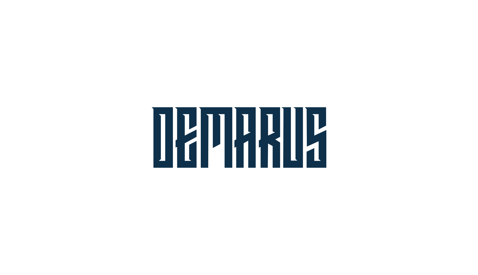 Demarus, modern font preview