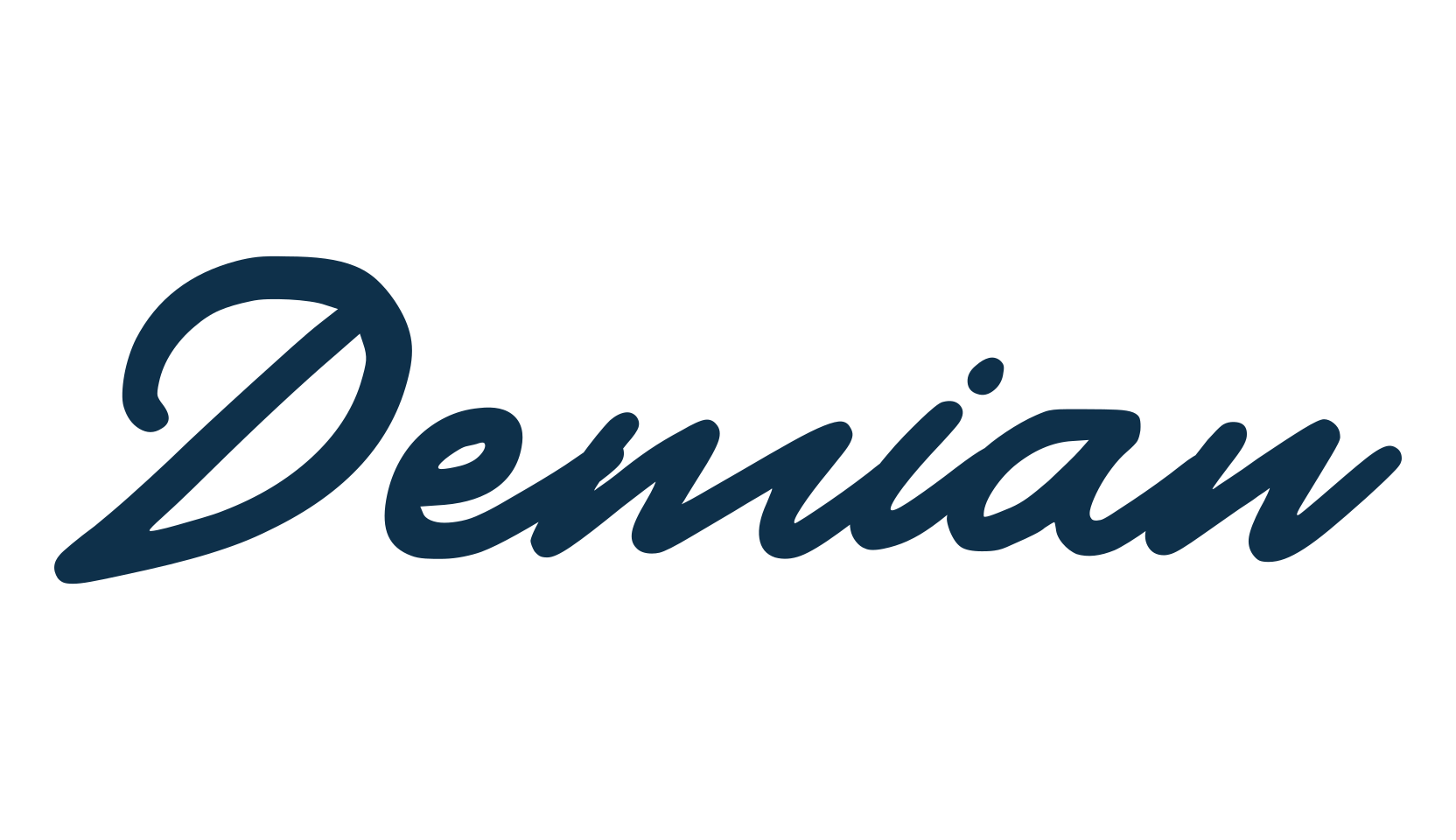 Demian, handwriting font preview