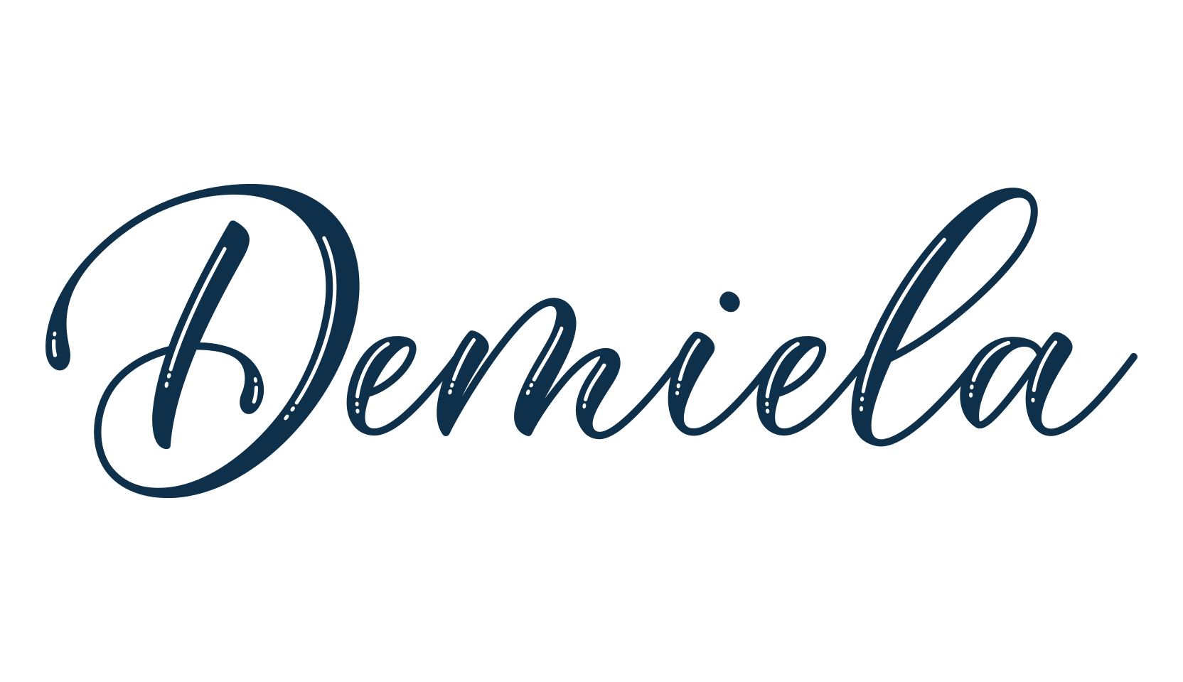 Demiela, fancy various decorative script calligraphy font preview