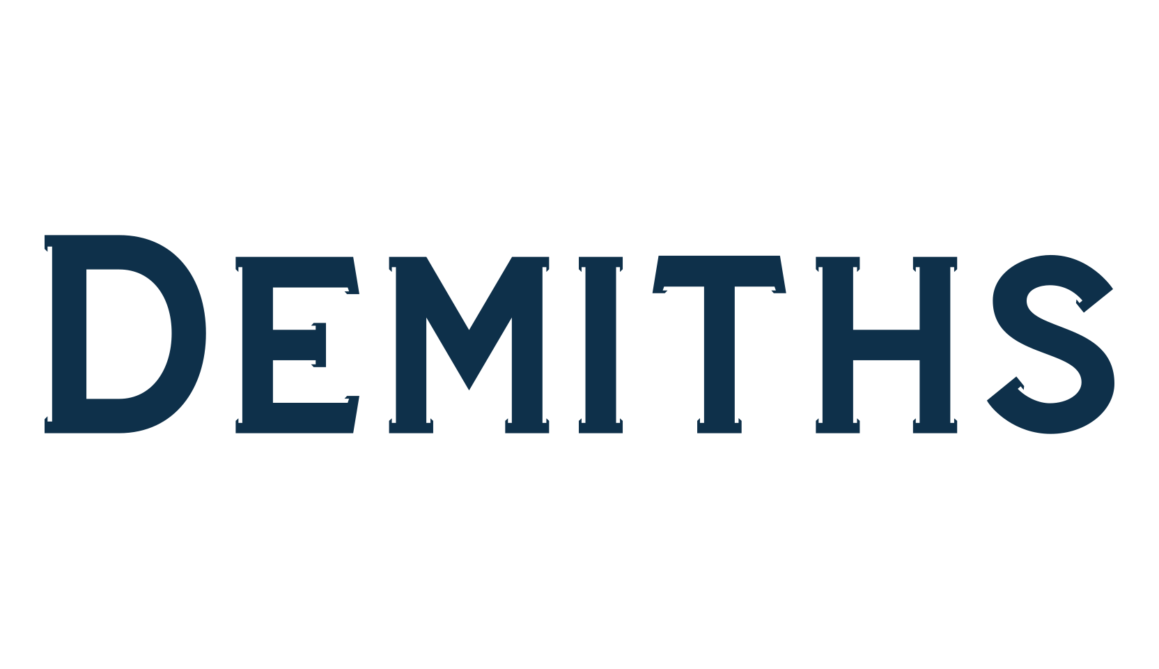 Demiths, fancy retro decorative font preview
