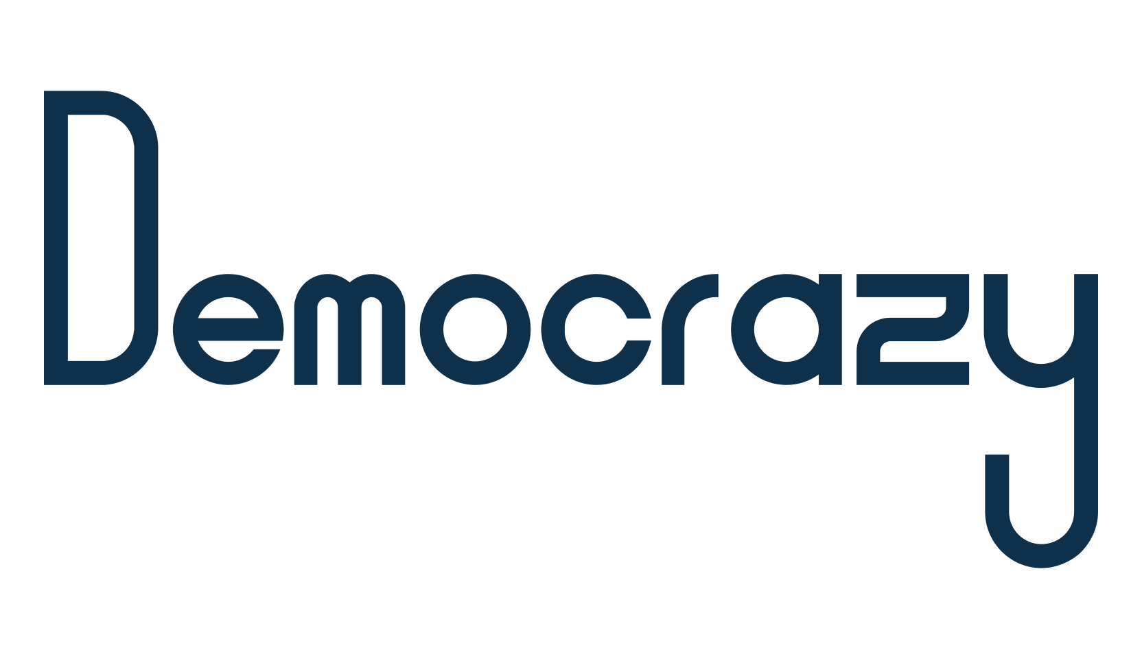 Democrazy, various font preview