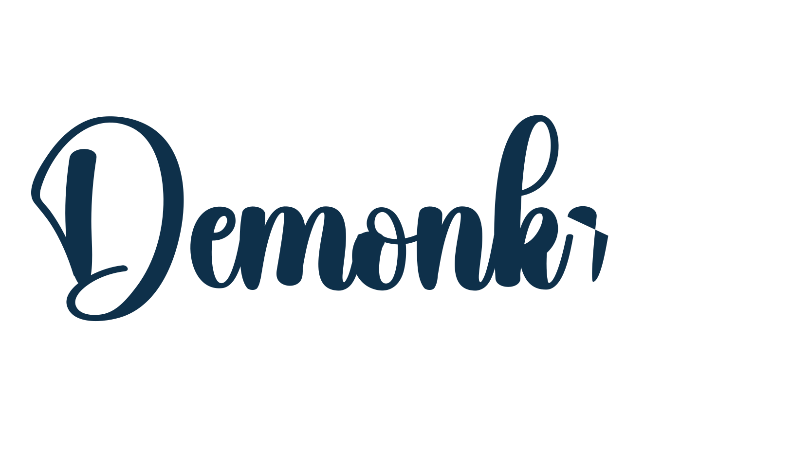 Demonking, various font preview