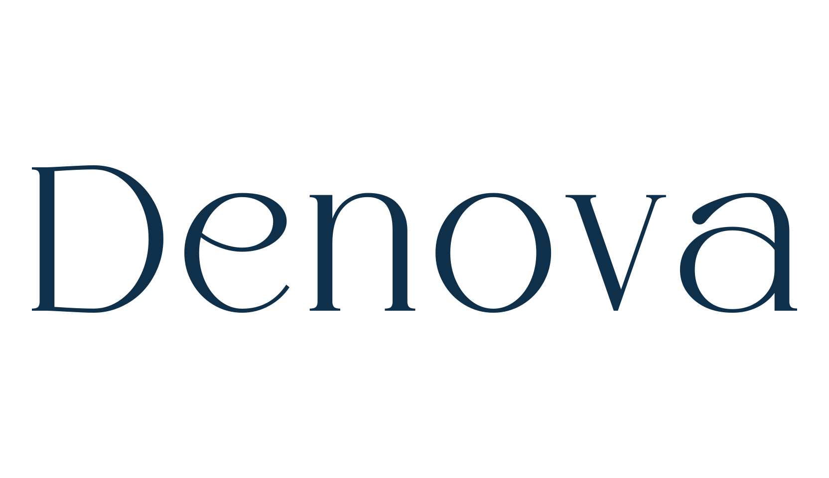 Denova, basic serif font preview