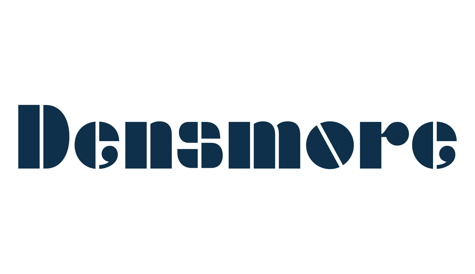 Densmore, fancy groovy decorative font preview
