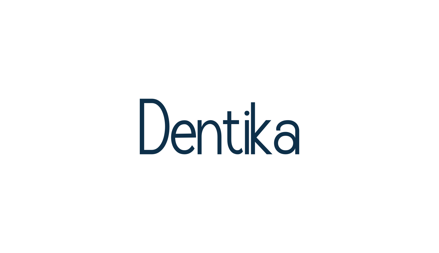 Dentika, basic sans serif font preview