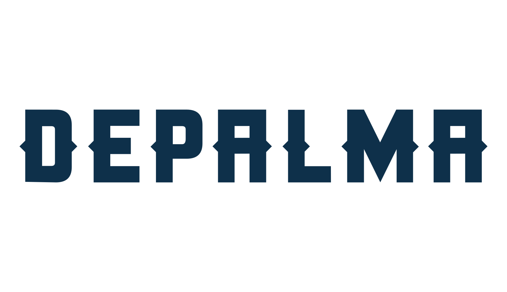 Depalma, old school font preview