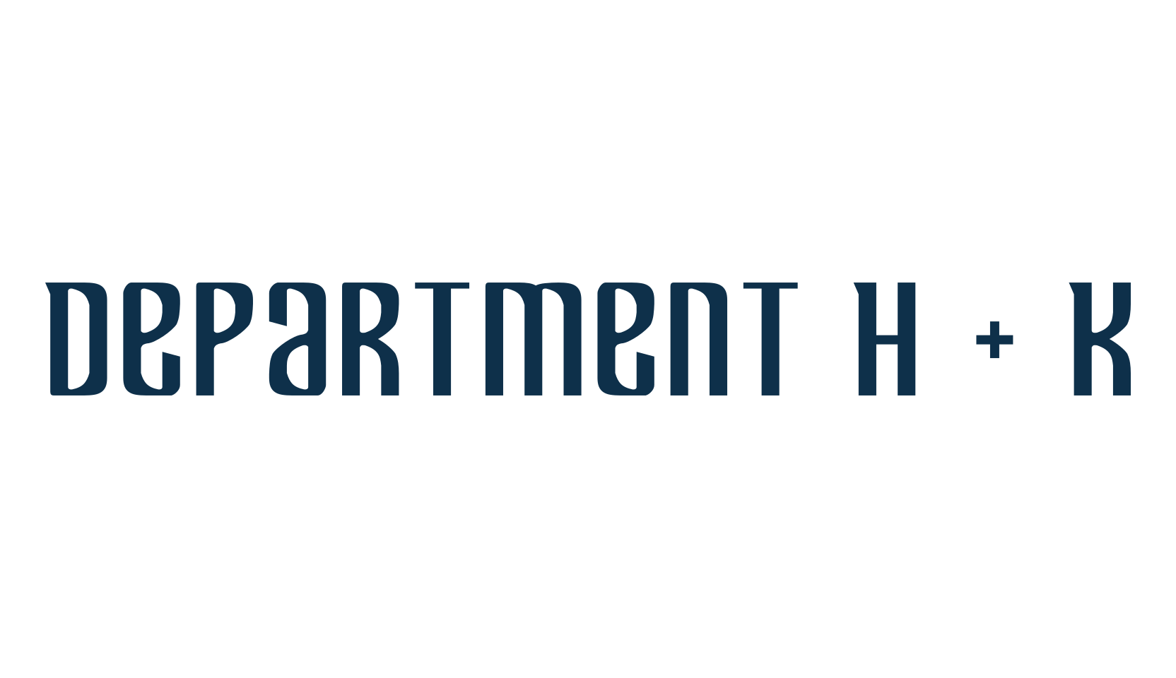 Department H + K, various font preview