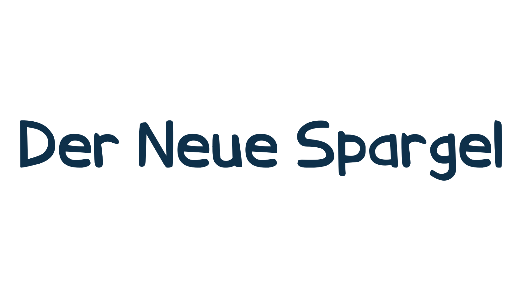 Der Neue Spargel, script handwritten fancy decorative calligraphy font preview
