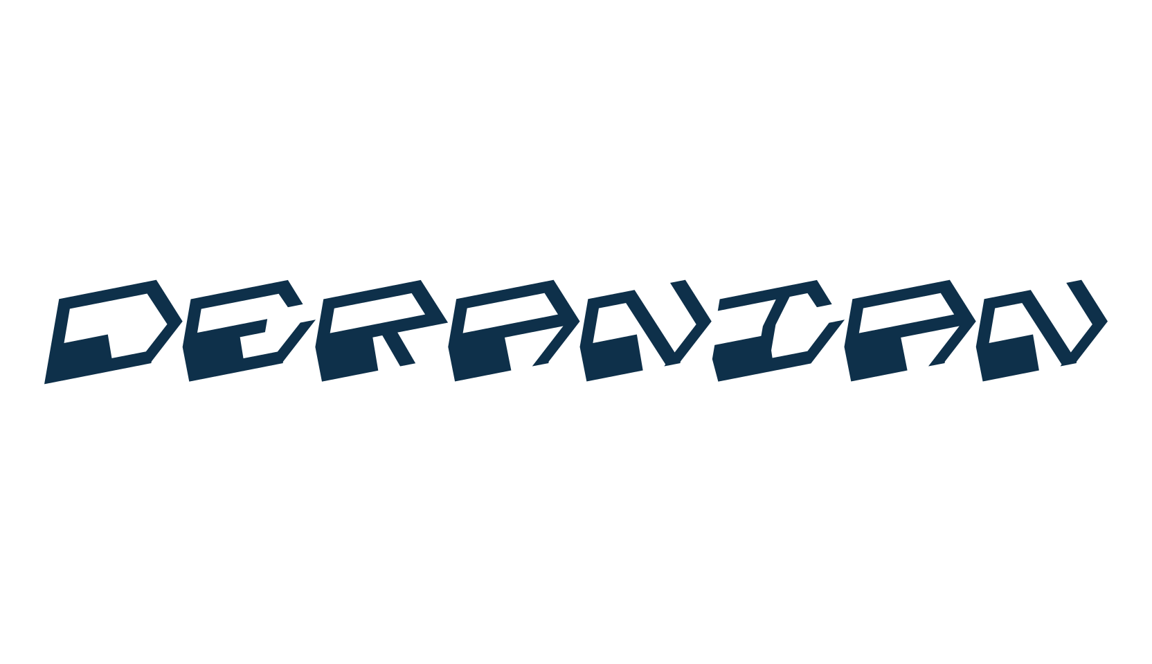 Deranian, sci-fi font preview