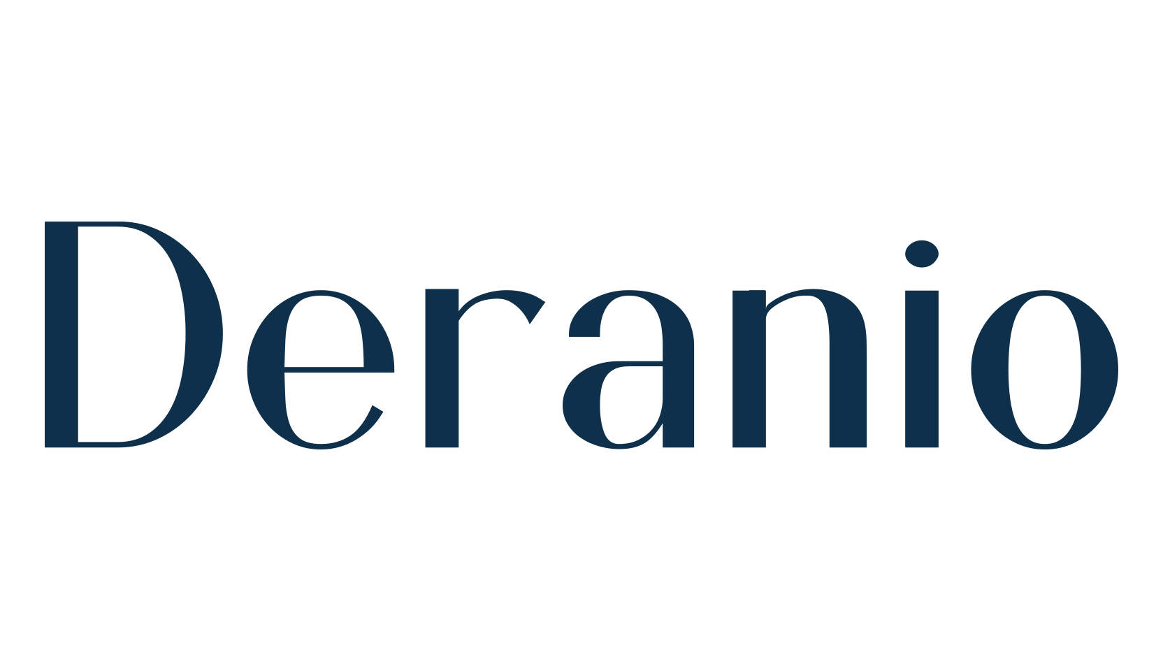 Deranio, sans serif font preview