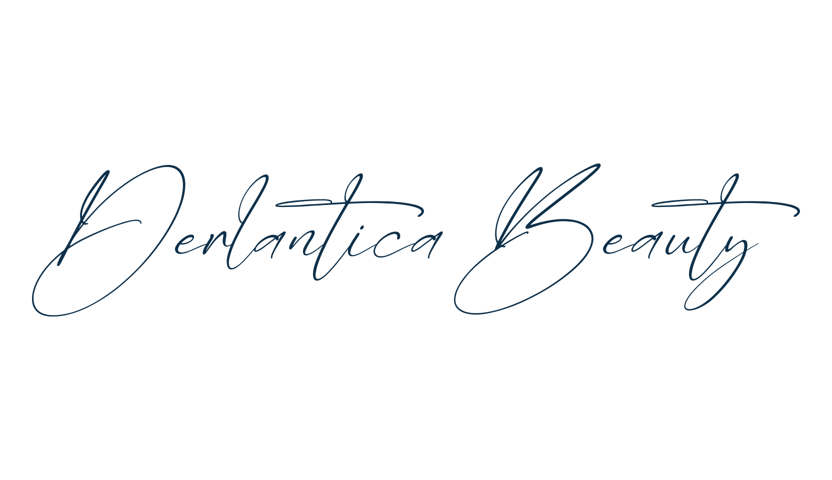 Derlantica Beauty, handwriting font preview