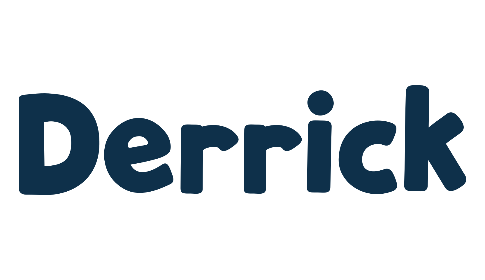 Derrick, fancy cartoon decorative font preview