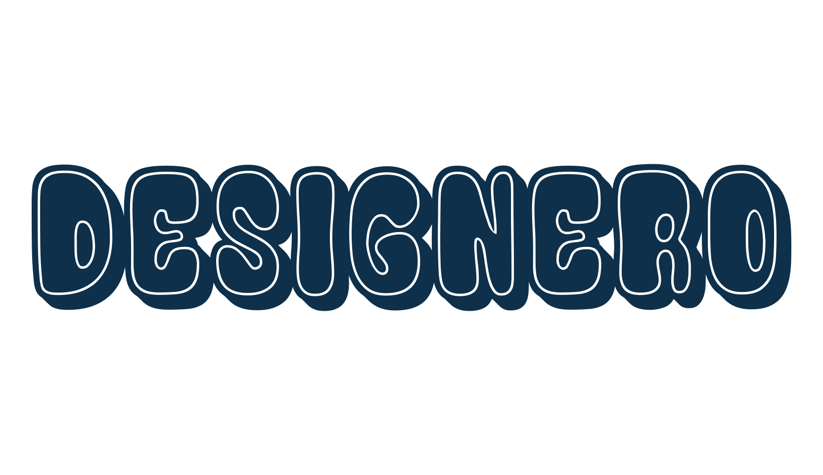 Designero, cartoon font preview