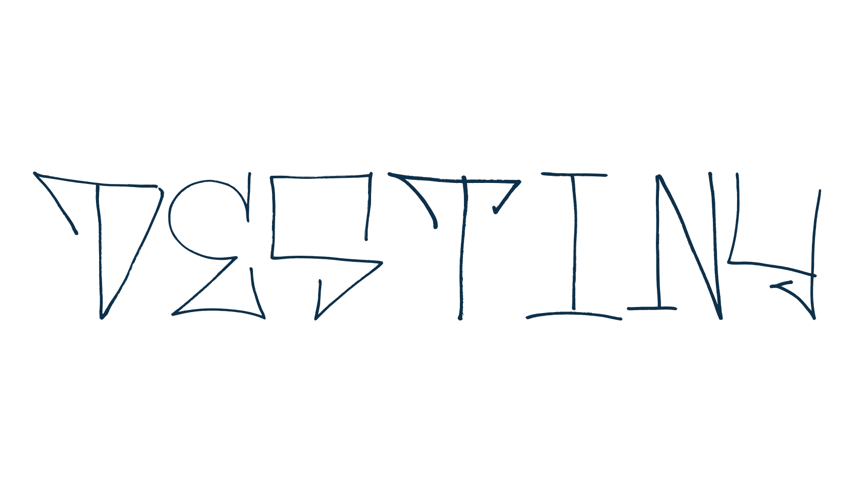 Destiny (destiny-4), graffiti font preview