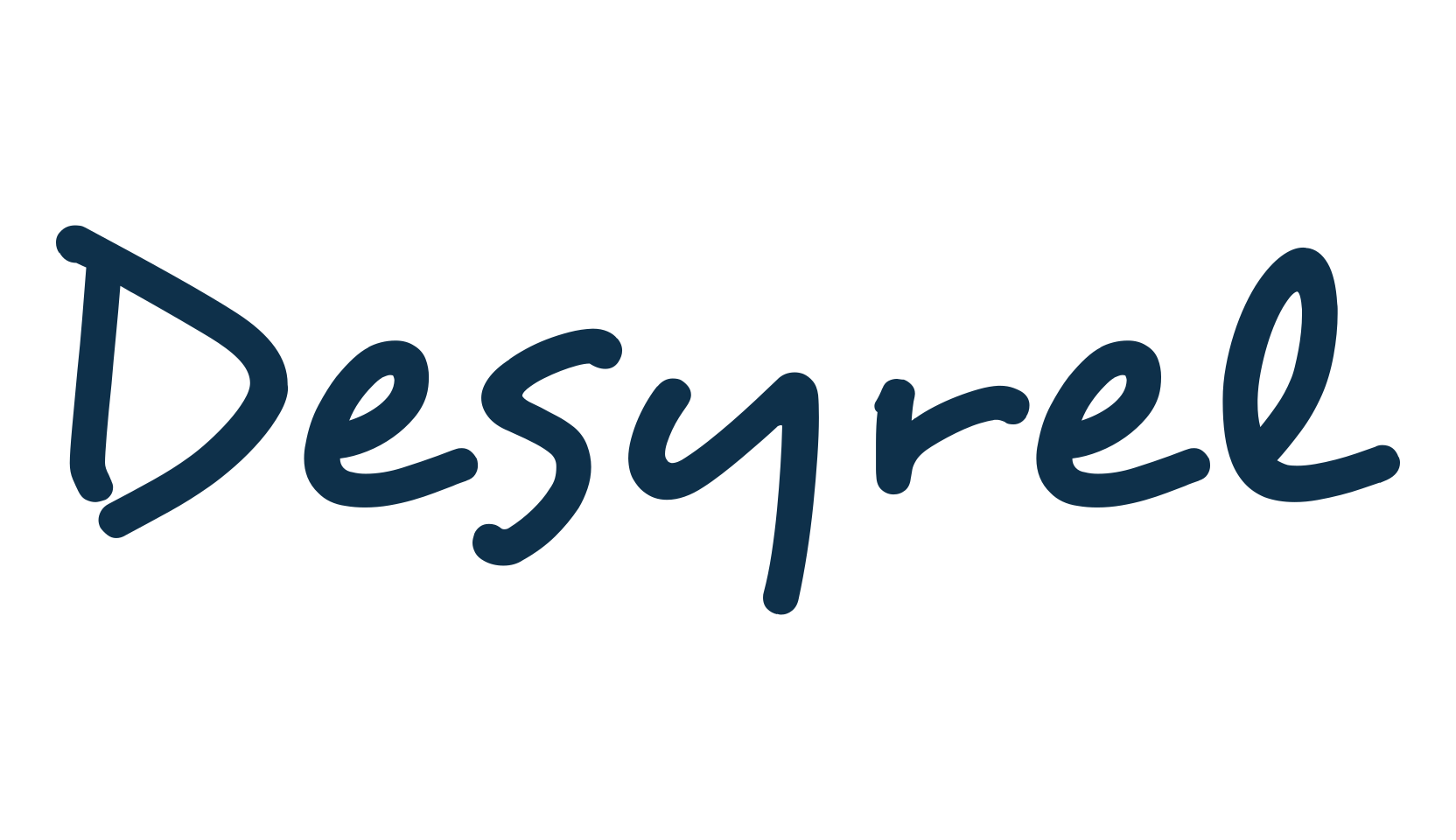 Desyrel, script handwritten fancy decorative calligraphy font preview