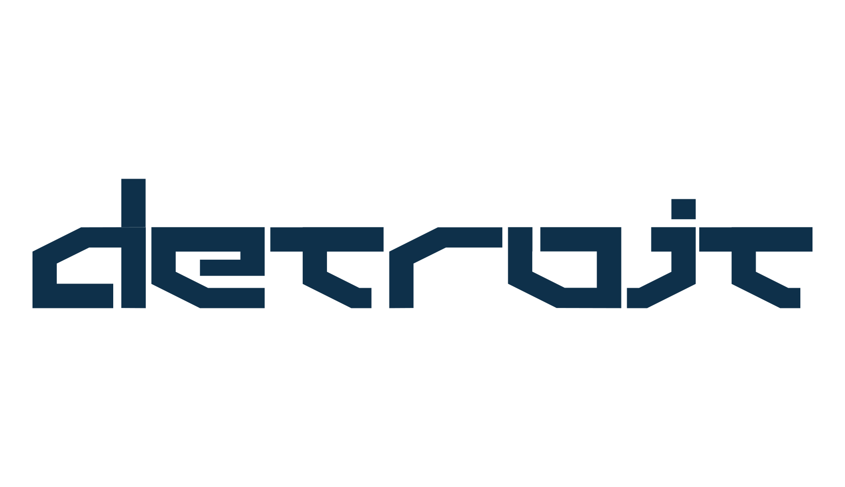 Detroit, various font preview