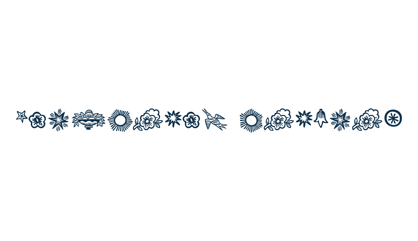 Deutscher Schmuck, fancy decorative font preview