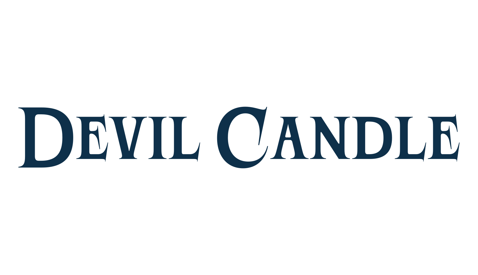 Devil Candle, display market font preview