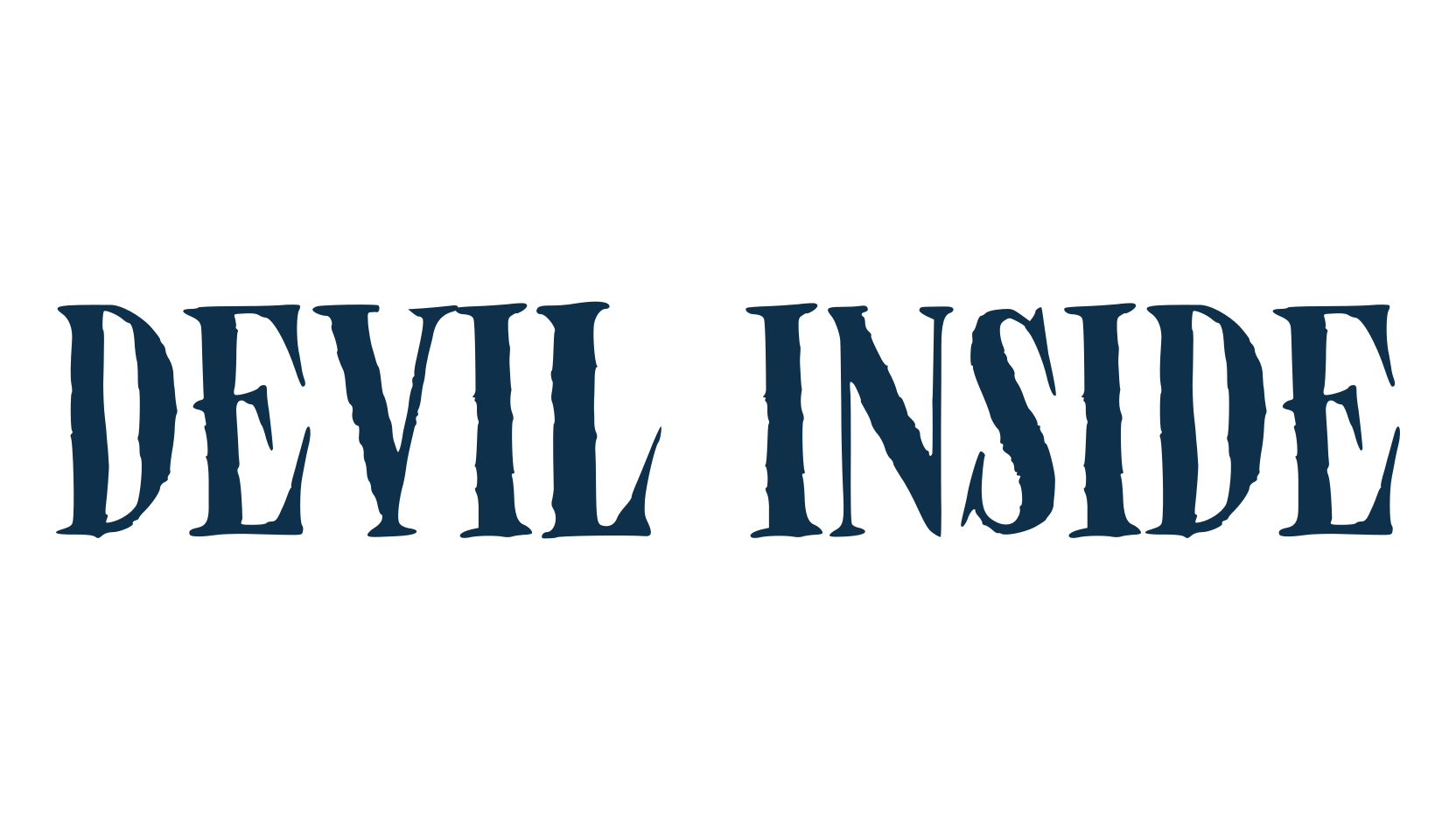 Devil Inside, fancy various gothic font preview