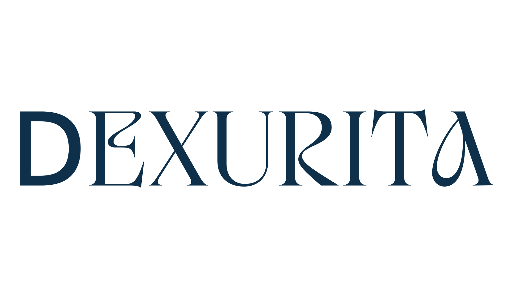Dexurita, fancy various decorative font preview