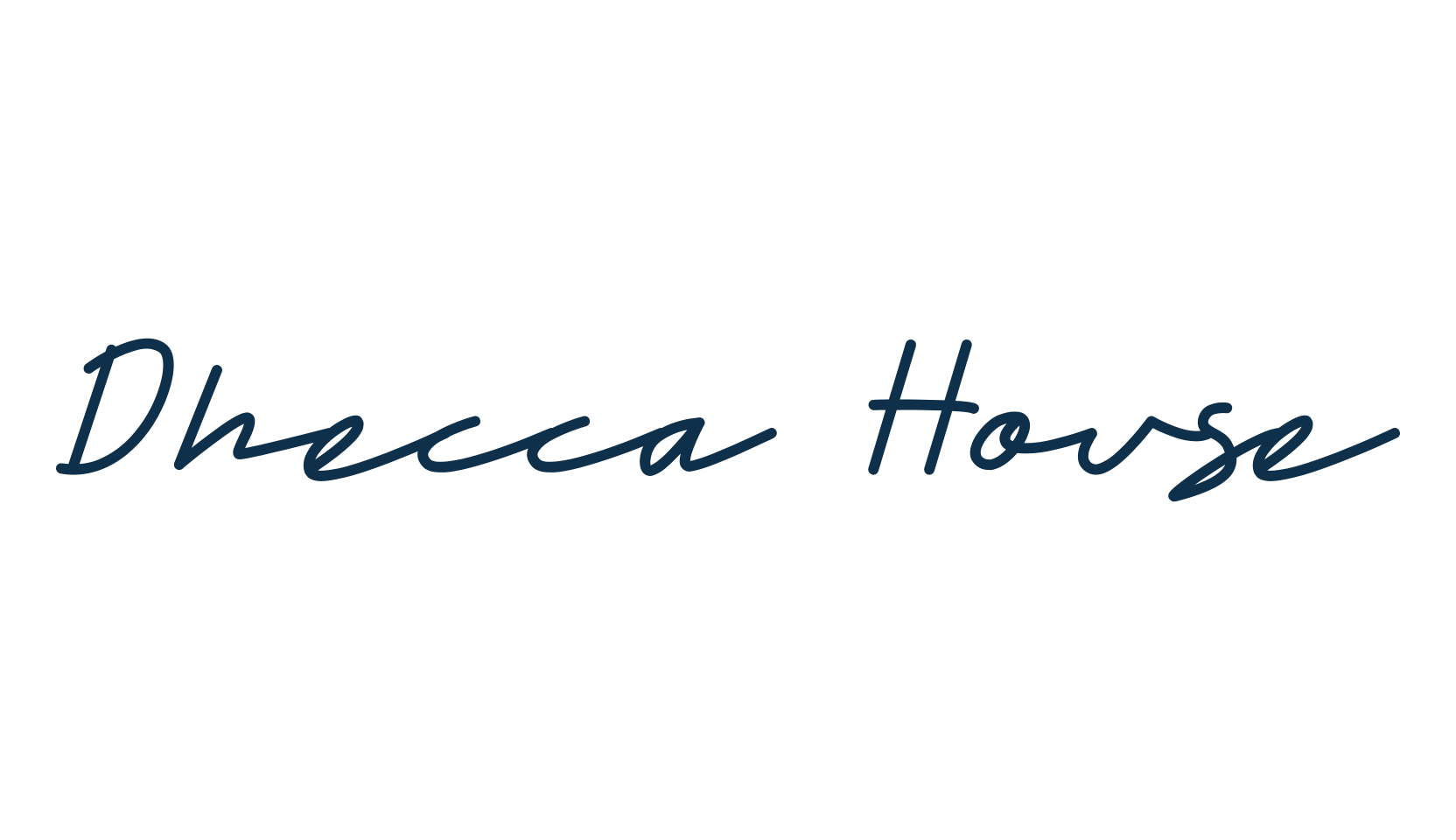 Dhecca House, script handwritten fancy decorative calligraphy font preview