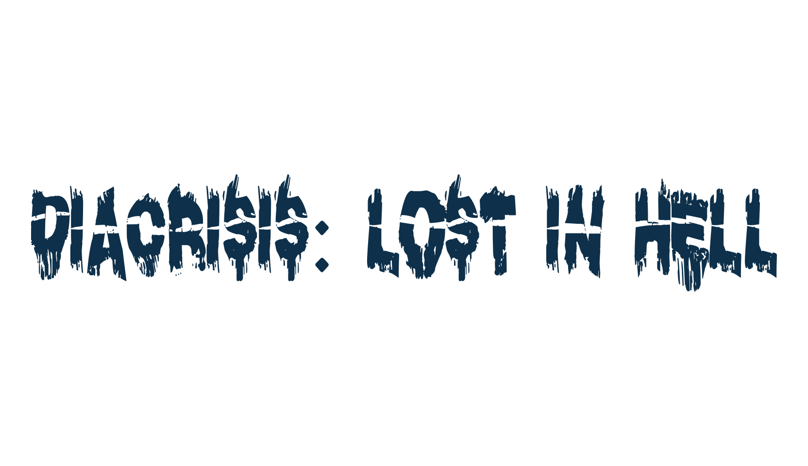 Diacrisis: Lost in Hell, halloween font preview