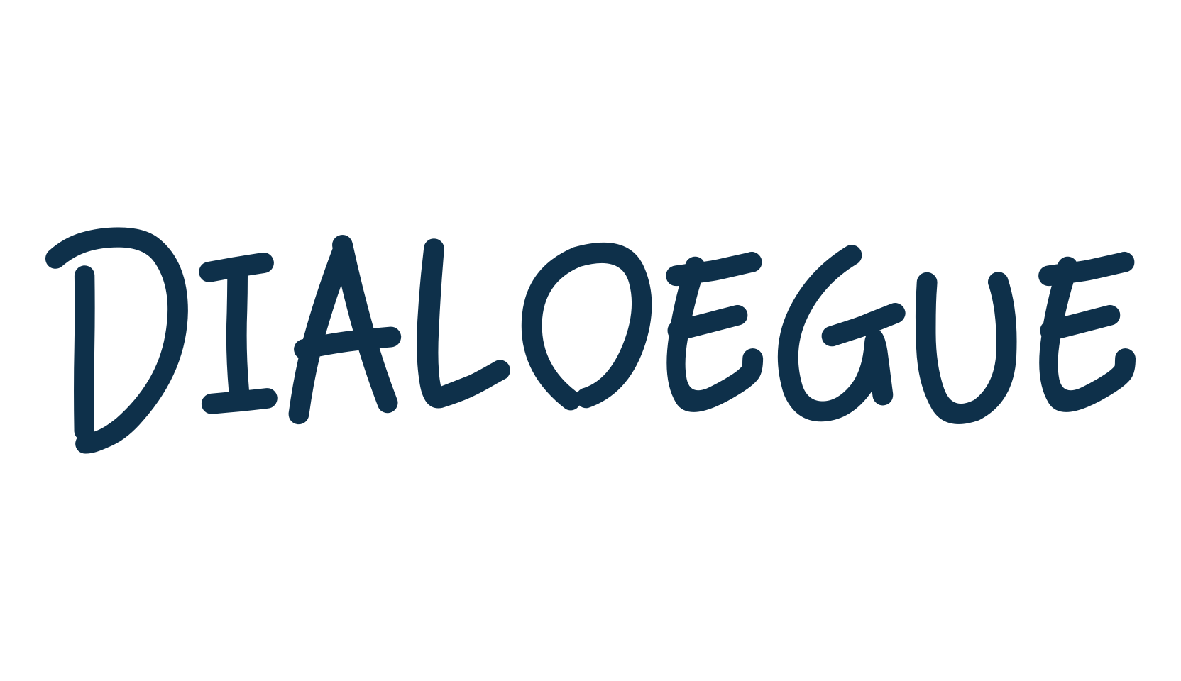 Dialoegue, script handwritten fancy decorative calligraphy font preview