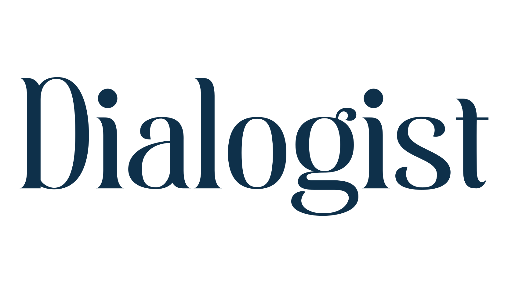Dialogist, basic serif font preview