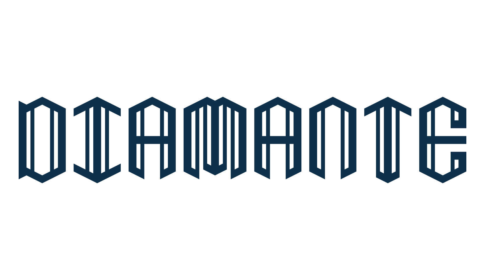 Diamante (diamante2), fancy various decorative font preview