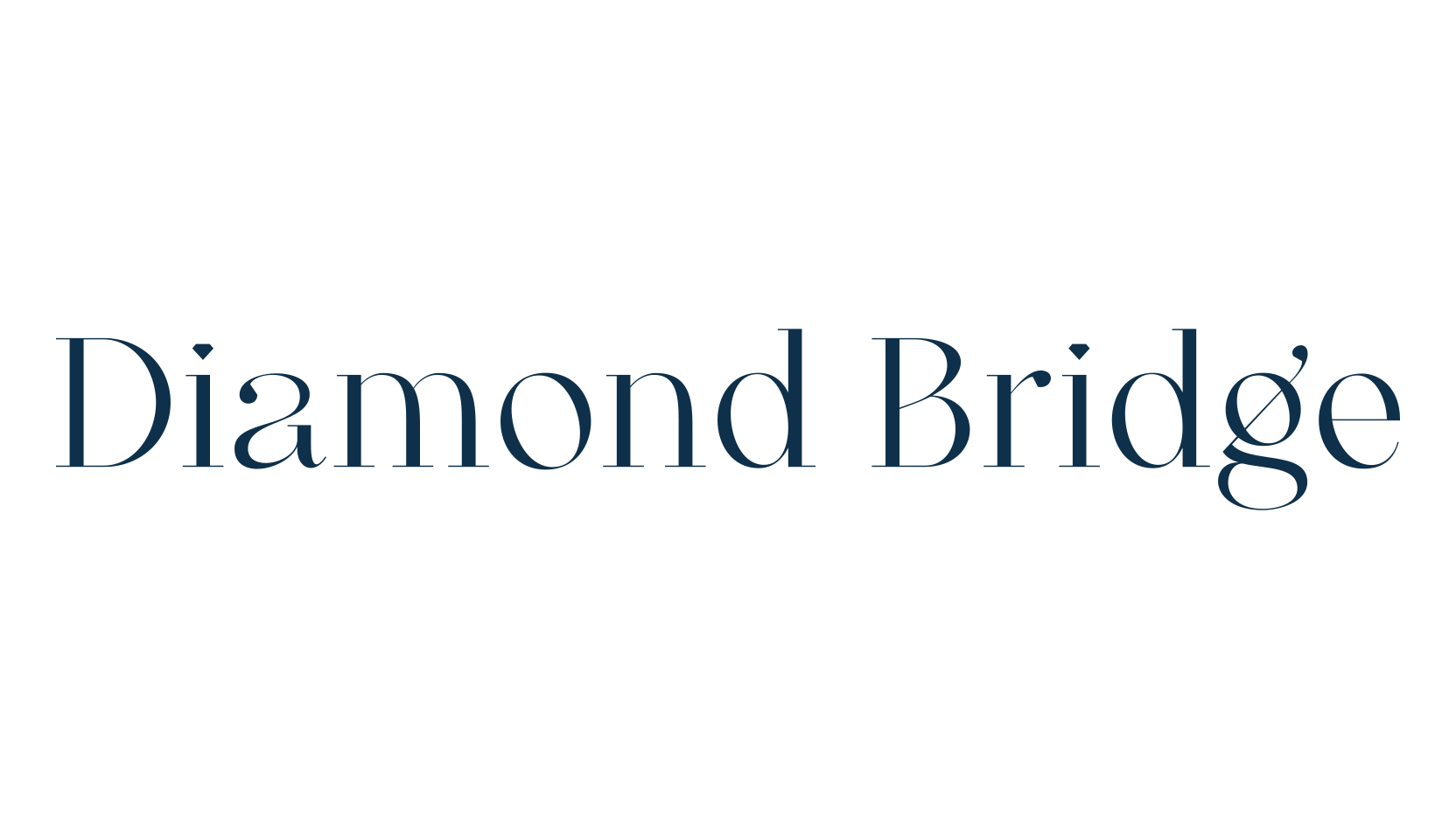 Diamond Bridge, basic serif font preview