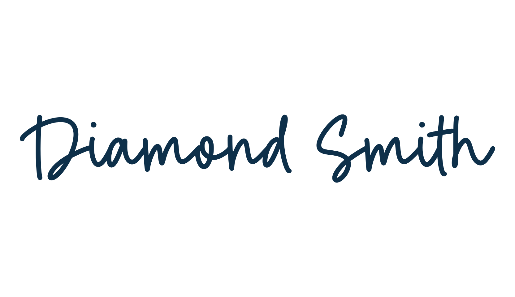 Diamond Smith, script handwritten fancy decorative calligraphy font preview